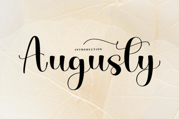 Augusty: A Timeless Handwritten Font