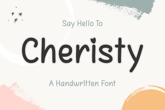 Cheristy Font: Modern Handwriting for Web Design