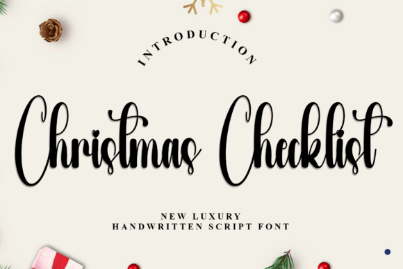 Christmas Checklist Review