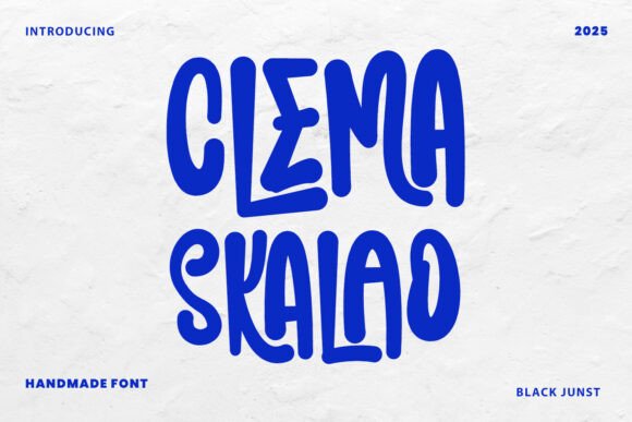 Clema Skalao: A Bold Display Font