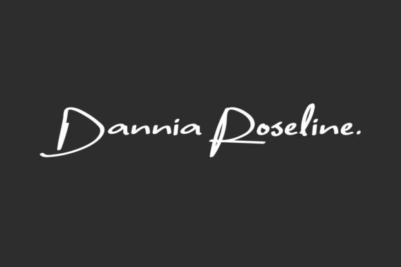 Dannia Roseline Font Review