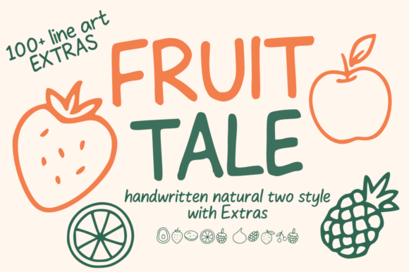 Fruit Tale Font for Web Design