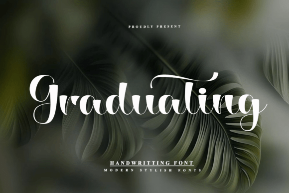 Graduating Font: Elevate Your Brand with Modern Script