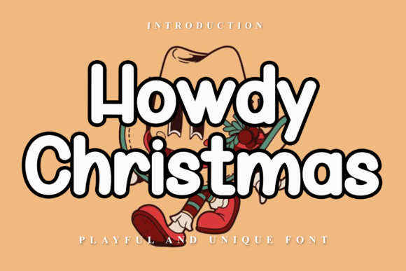 Howdy Christmas Font