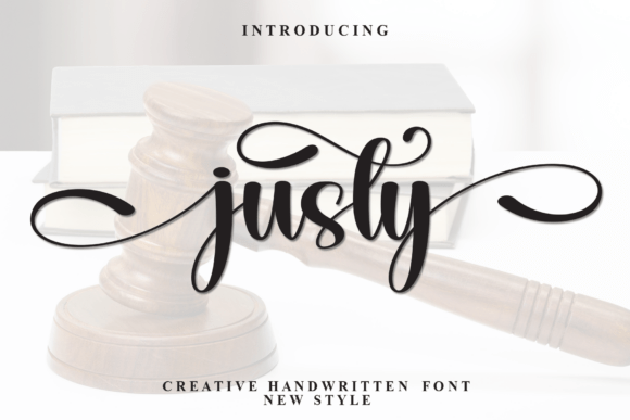 Justy: A Whimsical Script Font