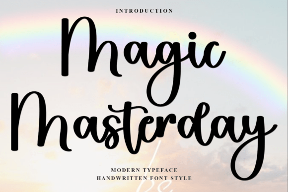 Magic Masterday Font for Creative Makers