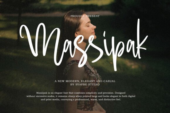 Massipak: A Font for Digital Design