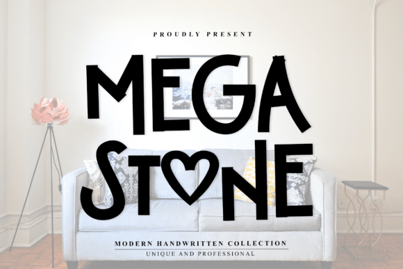Mega Stone: A Bold, Handwritten Font