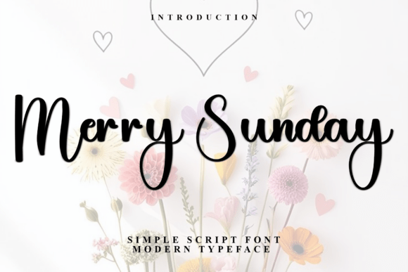 Merry Sunday Font: Elegant Script for Campaigns