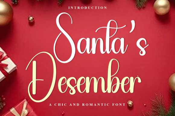 Santa s Desember Font