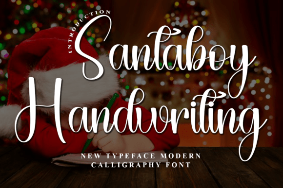 Santaboy Handwriting: A Festive Font for Business
