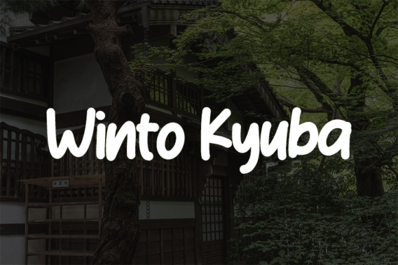 Winto Kyuba: A Font That Elevates Your Brand