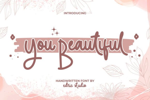 You Beautiful Font